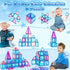 Magnetic Tiles Building Blocks Toddler Boys Girls Toys Age 4-5 5-6 4-6 6-7 6-8 8-10 STEM Educational Birthday Magnets Toys for 3 4 5 6 7 8 Years O...