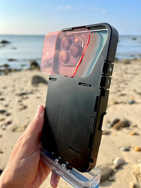 Red Filter 3 Pack for Underwater Photography - Compatible Only with The ProShot Dive Waterproof Case. Red Filter, Magenta Filter, and Pink Filter ...