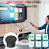 QIANRENON USB C&HDMI Threaded Flush Mount Waterproof Cable Adapter USB C 2.0+HDMI 1.4 Male to Female Panel Mount Extension Cable, 4K@60HZ, for Car...