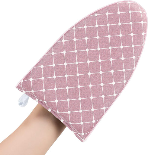 CINPIUK Garment Steamer Ironing Gloves Anti Steam Glove Heat Resistant Garment Steamer Mitt, Garment Steamer Accessories for Clothes?Pink...