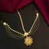 Efulgenz Gold Tone Indian Jewelry for Women Dubai Style Matha Patti Indian Gold Tone Floral Multilayer Beads Chain Matha Patti Indian Bollywood Br...
