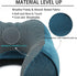 Memory Foam Neck Pillow with 360-Degree Head Support Lightweight Comfortable Travel Airplane Pillow with Storage Bag for Sleeping, Traveling,Car, ...