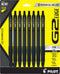 Pilot, G2 Edge Premium Gel Roller Pens, Fine Point 0.7 mm, Black, Pack of 8...