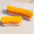 Stiff Bristle Brush - Scrub Brush for Deep Cleaning, Hand Brush with Hard Bristles, Utility Nylon Brush for Indoor and Outdoor, Wooden Boot Hand S...