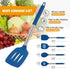 Kitchen Utensils Set of 4 Pack,Silicone Cooking Utensils Set for Nonstick Cookware,Perfect for Baking and Mixing,Spatula Set BPA Free,Dishwasher S...