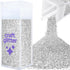 Hemway Craft Glitter Shaker 130g / 4.6oz Glitter for Arts, Crafts, Resin, Tumblers, Nails, Painting, Decoration, Festival, Cosmetic, Body - Chunky...