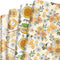 Bolsome 12 Sheets 28 * 20 Inches Bee Wrapping Paper Honeycomb Sunflower Honeybee Patterned Gift Wrap Paper for Baby Shower Spring Holiday Birthday...