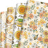 Bolsome 12 Sheets 28 * 20 Inches Bee Wrapping Paper Honeycomb Sunflower Honeybee Patterned Gift Wrap Paper for Baby Shower Spring Holiday Birthday...