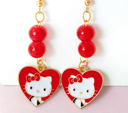 Anjulery 36 Pieces Enamel Cat Charms for Jewelry Making - Cute Kitty Charm for Bracelets Necklaces Earrings Pendants Crafts (36Pcs K6B)...