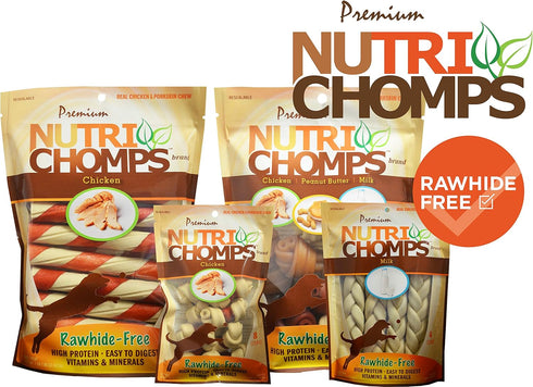 Nutri Chomps Chicken Flavor Ear, 1 Pack (NT083V)...