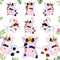 Stuffed Cows, 12 Pieces Assorted Toy Figures, Plush Animals for Holiday Back to School Party Favors, 3.2 x 3 Inch...
