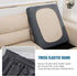 Water-Repellent Sofa Cushion Covers Jacquard High Stretch Fabric Furniture Protector for Living Room, Washable Sofa Seat Slipcover, 1 Seater Sette...