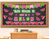 90 Pieces Watermelon Bulletin Board for Classroom Decoration One in a Melon Classroom Decorations Watermelon Paper Cutouts Sweet Summer Bulletin B...