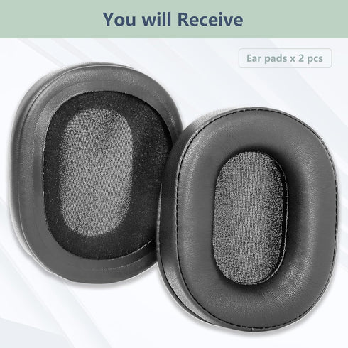 Comfortable Earpads Replacement Compatible with August EP650 Bluetooth Headphone Ear pads Cushion(Softer Leather/High Density Foam)...