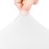 Peomeise 4FT Spandex Table Cover Rectangular Stretch Spandex Tablecloth (White,4FT)...