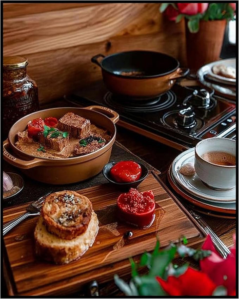 Posterizer 1 pcs-cute Valentine's day dinner for couples-Romantic Art-Holiday Poster Collection-Gift for Couples boyfriend girlfriend Husband Wife...