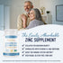 Chelated Zinc Supplements | Zinc Glycinate 30mg | Highly-Absorbable TRAACS Chelated Zinc Bisglycinate, Vitamin B6 & BioPerine | Immune Support, Ac...