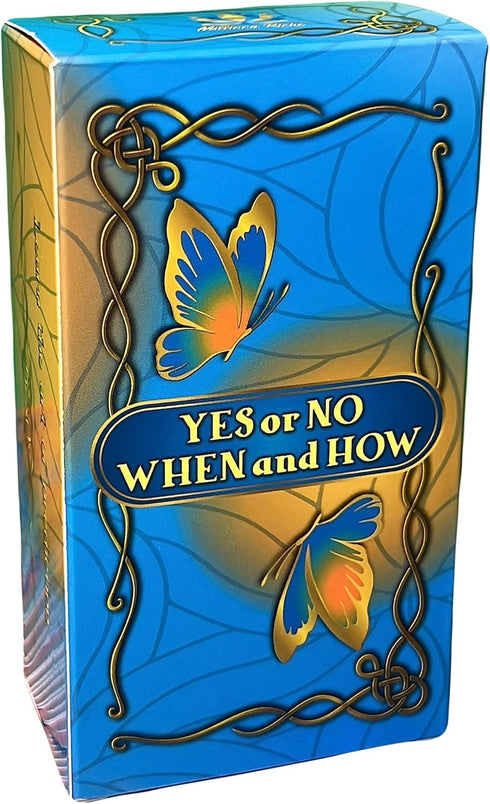 Yes or No? When and How? 2 decks of Oracle Cards, 100 Oracle Cards for Tarot Reading, Fortune Telling Cards, Inspirational Messages, Icebreaker Ca...