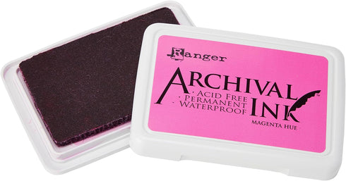 Ranger AIP-30614 Archival Inkpad, Magenta Hue...