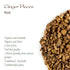 Ginger Root Organic Spice - Tanacetum Parthenium Seasoning - Root Ginger Dried Root Ginger Dried Ginger Root Ginger Spice...
