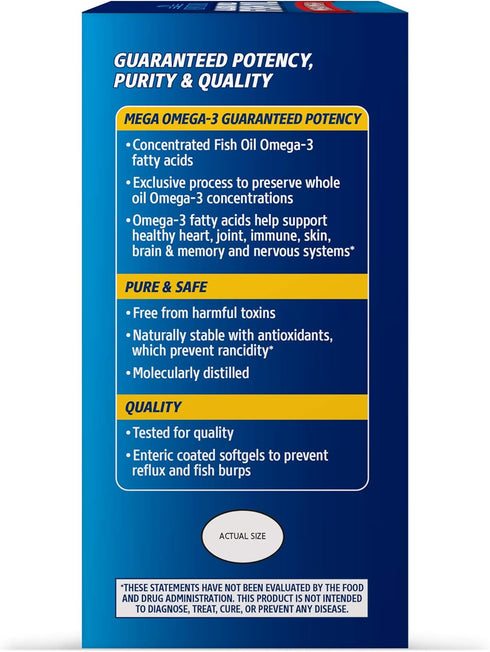 21st Century Alaska Wild Fish Oil Softgels, 90 Count...