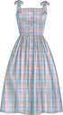 McCall's Patterns McCall's Women's Shoulder Strap Button Up Dress, Sizes 14-22 Sewing Pattern, White...