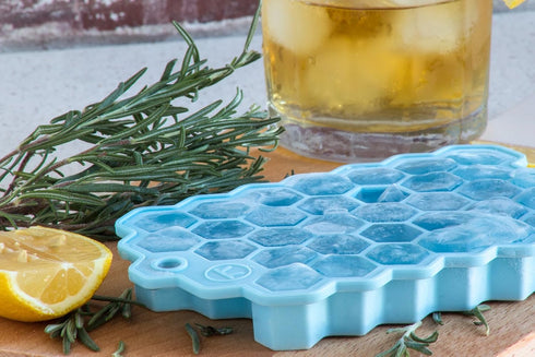 Outset Hex Ice Cube Mold, Silicone, Small...