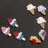 8 Pcs Baby Girls Hair Clips Ice Cream Shape Clips Glitter Sparkly Hair Bows Boutique Hair Barrettes hairpins hair accessories for Little Girls Tee...