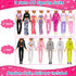 Barwa 8 Sets Doll Clothes Hooded Sports Suit Casual Outfits Tops and Pants Doll Pajamas for 11.5 inch Girls Doll...