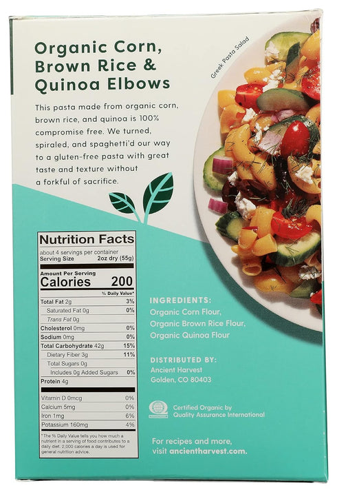 Ancient Harvest Quinoa Pasta, Elbows, 8 Ounce...