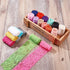 BENECREAT 20 Yards 2 Inch Elastic Lace Fabric Stretch Floral Pattern Trim Ribbon for Headbands Garters Wedding Bouquet Making - 20 Colors, 1 Yard ...