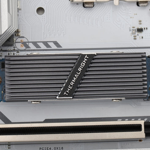 Thermalright TR-M.2 2280 Type A G 2280 heatsink for SSD Cooling M.2 2280 heatsink Cooler, Aluminum, with 2 Thermal Conductivity, Desktop High Perf...