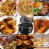 Air Fryer Replacement Grill Pan For Power Dash Chefman 5QT Air Fryers Crisper Plate,Air fryer Grill Plate,Non-Stick Fry Coating Pan,Dishwasher Saf...