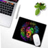 Mouse pad Small Computer Mouse pad with Personalized Watercolor Lion Design Office Non-Slip Rubber Mousepad...
