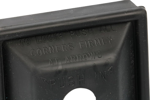 "WirthCo 30000 RV Locking Bumper Plug - 4""", black...