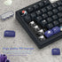 Womier MOA Keycaps, PBT Key caps, Kanagawa Japanese Keycaps 75 Percent, Custom Keyboard Keycaps Set Gradation Dye-Sublimation for 61/64/68/84/87/1...