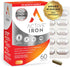 Active Iron Supplement, 25mg (60 Capsules) Non-Constipating and Gentle for Women & Men, Highly Absorbed, Clinically Proven to Increase Iron & Ener...