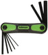 Hilmor 1891472 Hex Key Folding Set Metric...