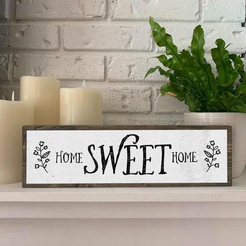 Home Wood Signs (Medium - Wood And Metal, Home Sweet Home)...