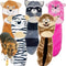 Jalousie 5 Pack Stuffingless Dog Squeaky Toys Dog Toy w/Durable Liner No Stuffing Dog Toy - Dog Toys Crinkle Paper Squeaker Toy for Medium Large D...