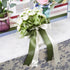 HUIHUANG 1-1/2 inch Double Face Satin Ribbon, Polyester Moss Green Ribbon 50 Yards Per Roll for Gift Wrapping Bows Making Floral Bouquet Wedding I...
