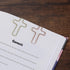 Mr. Pen- Cross Paper Clips, 35 Pack (Gold and Rose Gold Color), Bible Paper Clips, Journaling Paper Clips, Bible Study Supplies, Christian Journal...