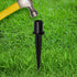 10 Pack Metal Replacement Stakes for Solar Lights Outdoor, 0.78" x 5.35" Solar Pathway Lights Spike Replacer, Outdoor Ground Stakes for Garden Lig...