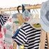Baby Boy Closet Clothing Dividers/Closet Organizer for Baby Clothes Newborn to 4T / 4" x 6" Boy Nursery Clothes Size Dividers...