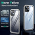 SOKUSIN for iPhone 14 Case Waterproof - Shockproof Drop Dust Proof Clear Phone Case with Screen & Camera Protector, Full Body Rugged Protective Co...