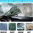 4PCS Wiper Blade Refills Silicone Windshield Wiper Replacement Strip, DIY Adjustable Automotive Rubber Frameless Window Boneless Insert Wiper Blad...