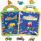 Puffy Sticker Book for Kids, Reusable Sticker Books for Toddlers, Vehicles Dinosaur Stickers for 3 4 5 Year Old Girls Boys, Car Airplane Travel Ac...