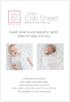 SwaddleDesigns Softest Cotton Muslin Fitted Crib Sheet/Toddler Sheet for Baby Boy & Girl, Blue 3 Color Stripe...