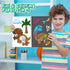 Art & Craft Activity,Foil Fun Dinosaur DIY Art Kits,No Mess Creative Foil Art Kits Set Drawing Game for Kids,Birthday Gifts Crafts Supplies Kits T...