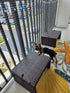 KidKusion Deck Guard | Made in USA | 16' L x 38" H | Clear | Outdoor Balcony and Stairway Deck Rail Safety Net | Child Safety; Pet Safety; Toy Saf...